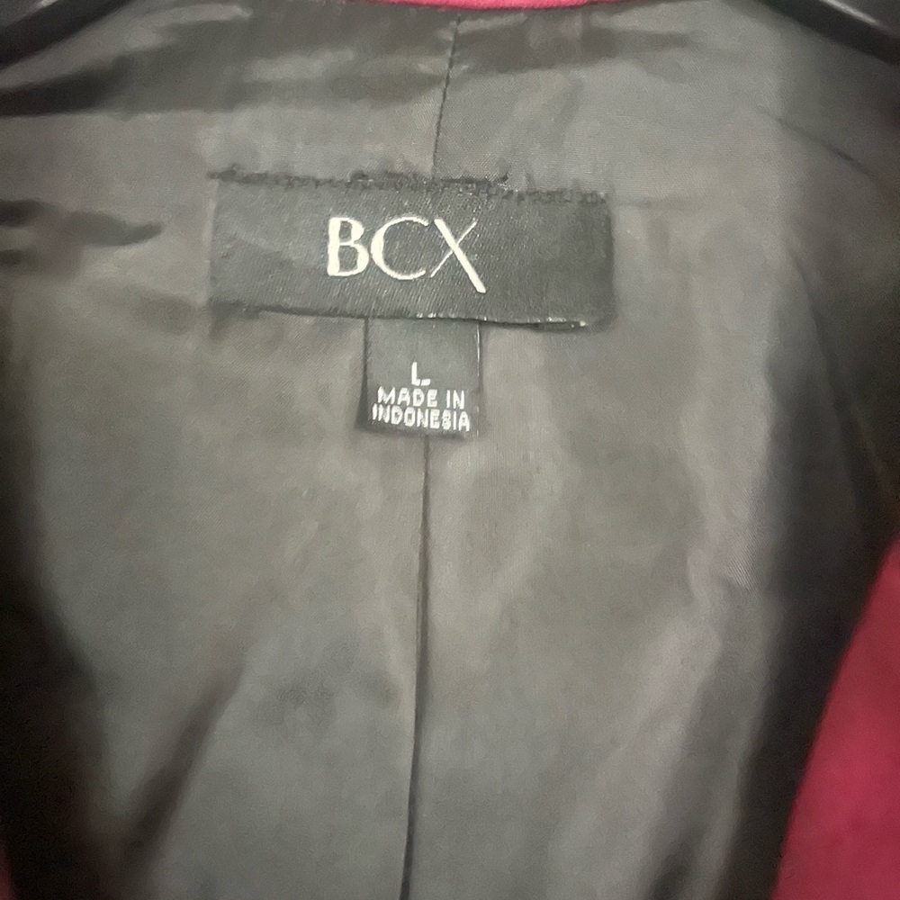 BCX Deep Burgundy Women's Blazer - Picture 4 of 8